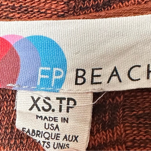 Free People Beach Nights Maxi Cardi Duster in Size Small, Cinnabar color - Picture 8 of 8